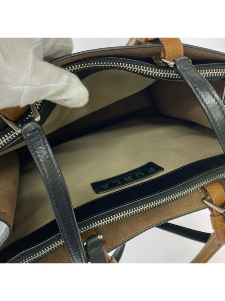 FURLA ハンドバッグ トートバッグ ブラック WB00728