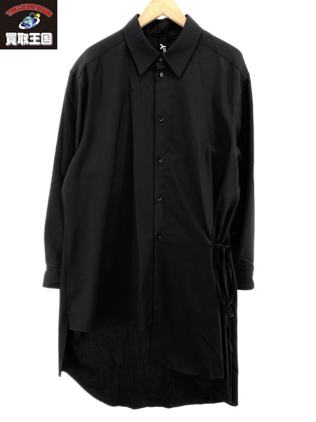 Ground Y Gather Drape Shirt-