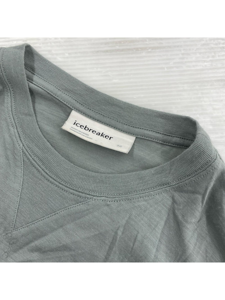 icebreaker 長袖Tシャツ・カットソー ウール グレー