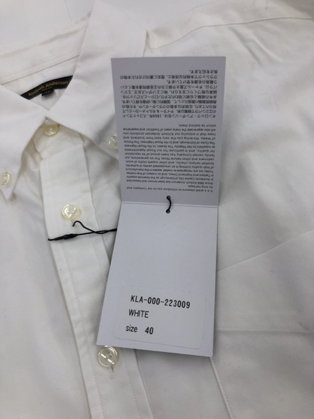 Kinloch Anderson POLO COLLAR SHIRTS 40 WHT[値下]