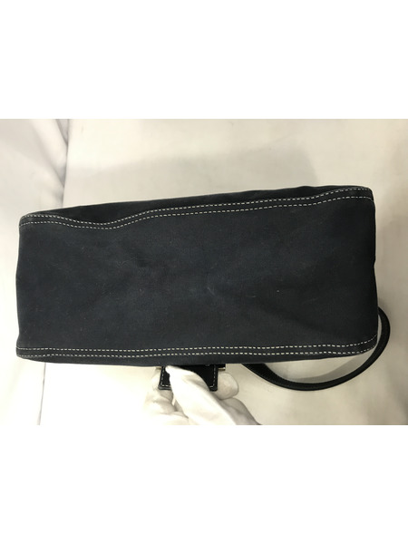  FENDI ネイビーマンマ ショルダーバッグ