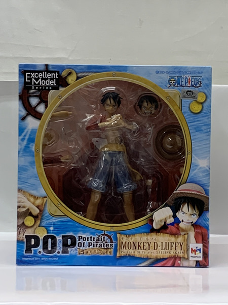P.O.P ワンピース Sailing Again モンキー・D・ルフィ 未開封 箱ダメージあり Portrait.Of.Pirates ONE PIECE  