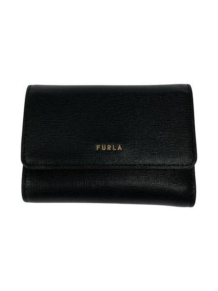 FURLA バビロン/3ツ折リ財布/黒[値下]