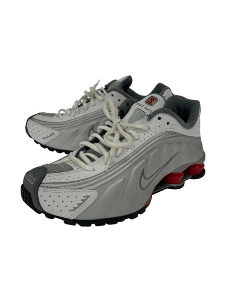 NIKE SHOX R4 METALLIC SILVER 26.0cm