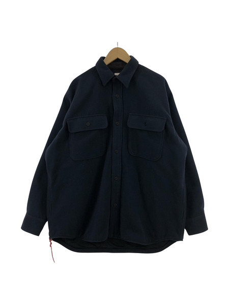 BEAMS JAPAN 20F-BJ003 テックメルトンCPOジャケット 紺 L