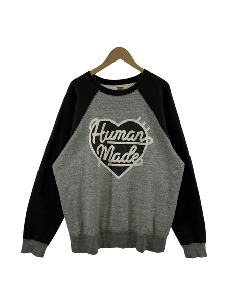 HUMAN MADE　heartsweatshirt(XXL)