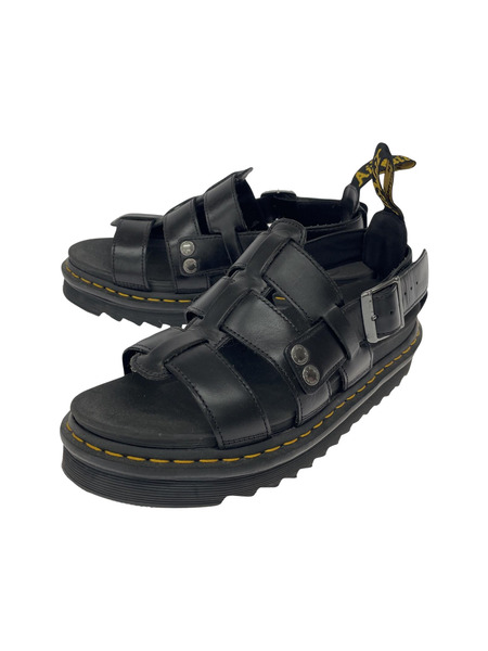 Dr.Martens TERRY レザーサンダル(UK8)黒