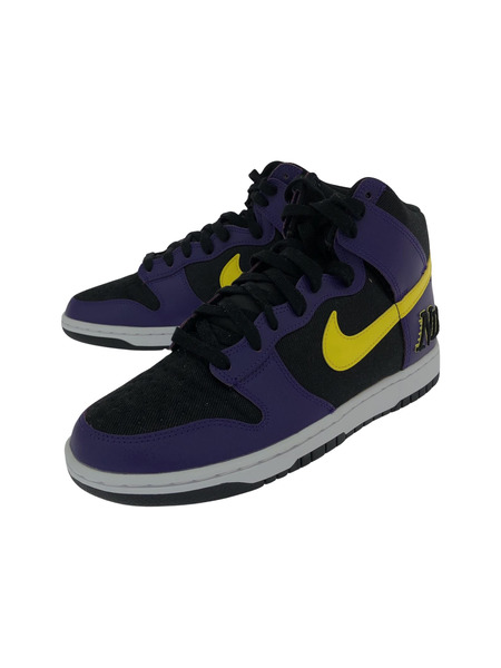 NIKE DUNK HIGH COURT PURPLE LAKERS 27.5cm