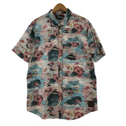 半袖シャツ NEFF×DISNEY ピノキオ アロハシャツ (M)