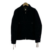 OLD JOE & CO. ジャケット レースアップ バック刺繍 コーデュロイジャケット ブラック