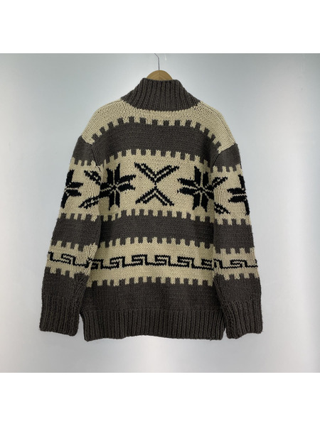 thruxton カウチンニット ブラウン (L)[値下]