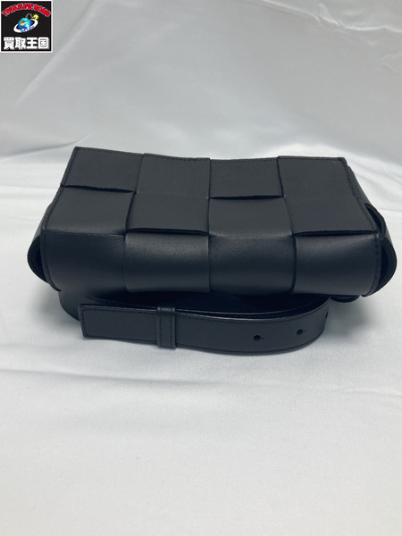 Bottega Veneta カセット ベルトバック ショルダーバック ボディバック ボッテガベネタ ブラック 