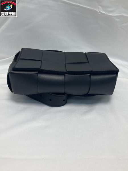 Bottega Veneta カセット ベルトバック ショルダーバック ボディバック ボッテガベネタ ブラック 