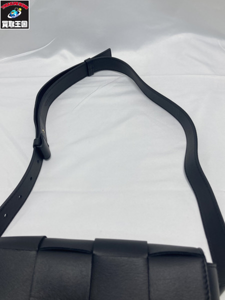 Bottega Veneta カセット ベルトバック ショルダーバック ボディバック ボッテガベネタ ブラック 