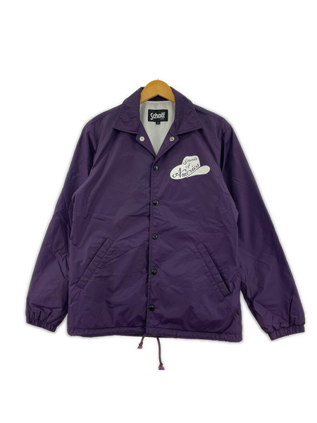 ジャケット SCHOTT コーチジャケット パープル[値下]