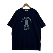 A BATHING APE PIRATE 004CSG201007X インディゴTシャツ 2XL