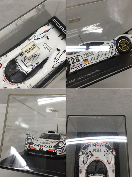 ミニチャンプス 1/43 ポルシェ911 GT1 24H Le Mans1998[値下]