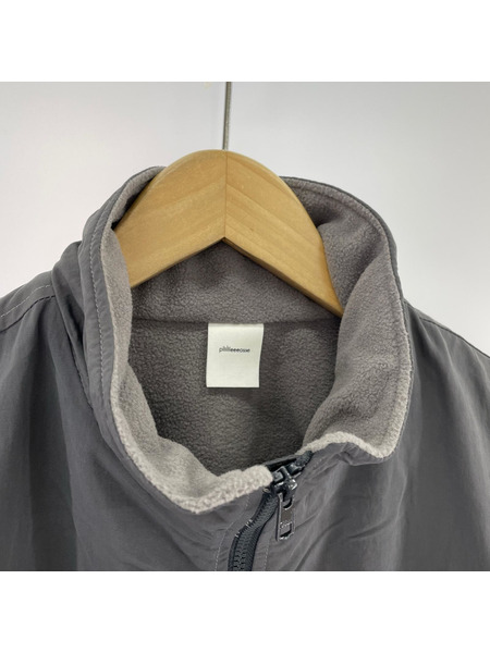 ブルゾン・ジャンパー plllllleeeasse/裏地フリース/グレー系