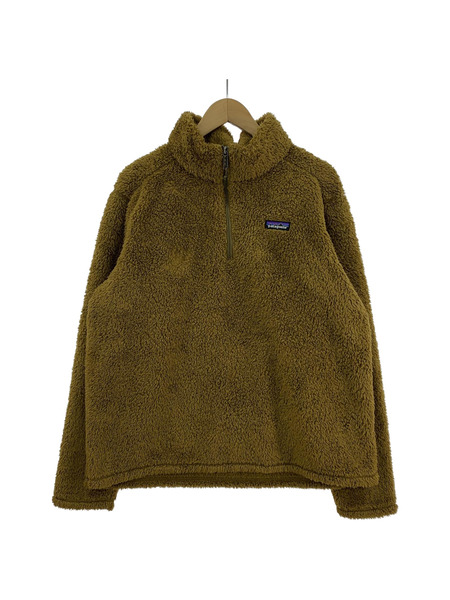 patagonia ロスガトスフリースジャケット ハーフジップ 茶 L