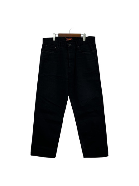 BUDSPOOL 舐達麻 麻LOGO DENIM PANTS (W36) ブラック