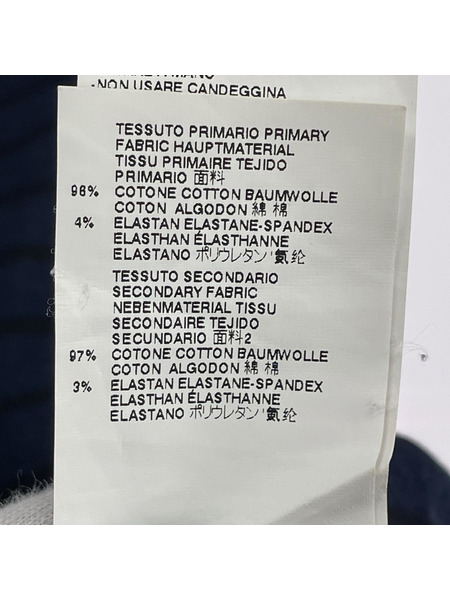 MM6 半袖Tシャツ・カットソー 切替 マルチボーダー