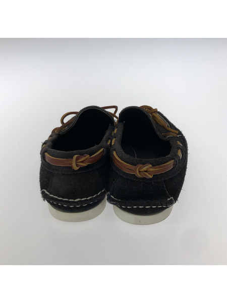 POLO RALPH LAUREN スウェード デッキシューズ BLK (26.5cm)[値下]