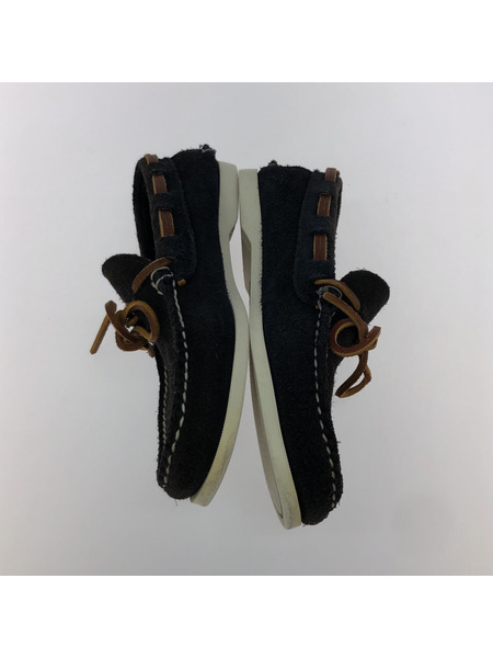 POLO RALPH LAUREN スウェード デッキシューズ BLK (26.5cm)[値下]