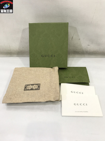 GUCCI/インターロッキングG GGスプリーム/二つ折り財布/グッチ