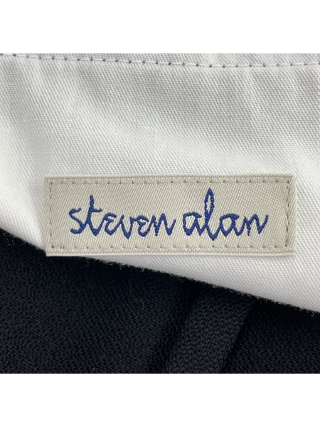 Steven Alan パンツ MAT CROSS WORK TROUSERS BLACK