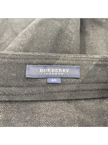 BURBERRY　チェックラップスカート