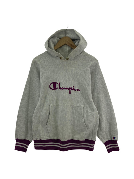 Champion 90s REVERSE WEAVE リブライン パーカー 米国製 M