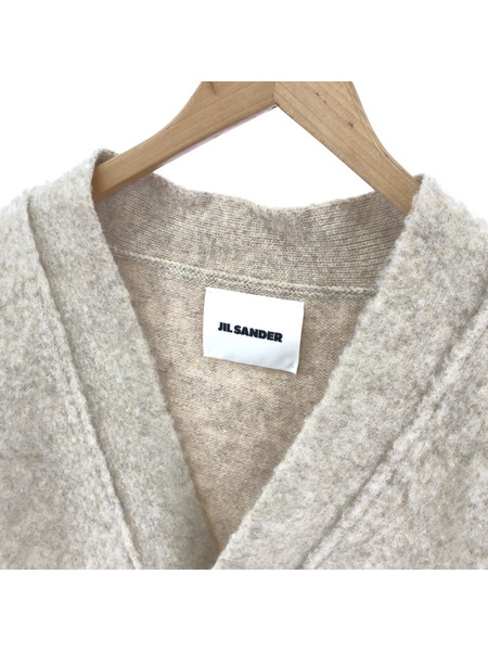 JIL SANDER/ウールカーディガン/S/アイボリー