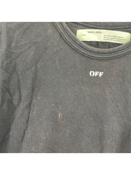 OFF-WHITE 半袖Tシャツ・カットソー 18SS DIAG TEMPERATURE S/S TEE (S)