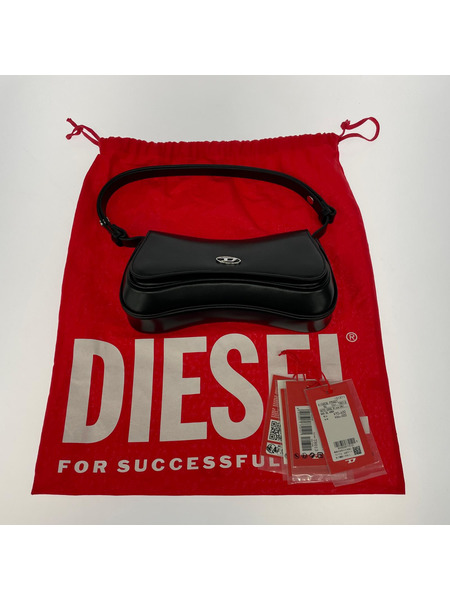 DIESEL ハンドバッグ Play Clutch Handbag BLK