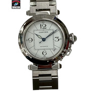 Cartier カルティエ Pasha パシャC W31074M7 OH済み 仕上げ済み メンズ AT 自動巻き