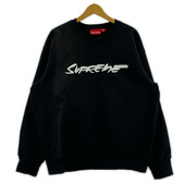Supreme スウェット・トレーナー FUTURE LOGO CREWNECK 黒 M