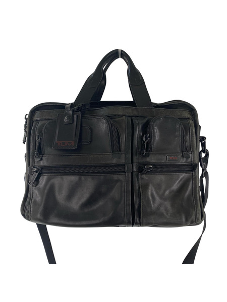 TUMI ブリーフケース オールレザー ビジネスバッグ