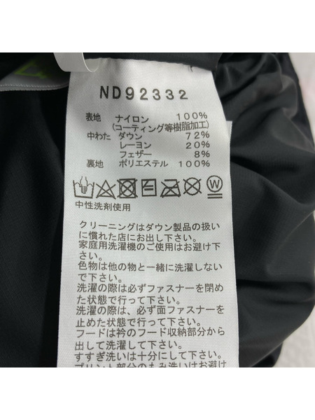 THE NORTH FACE ダウンジャケット GORE-TEX Nuptse jacket BLK XL