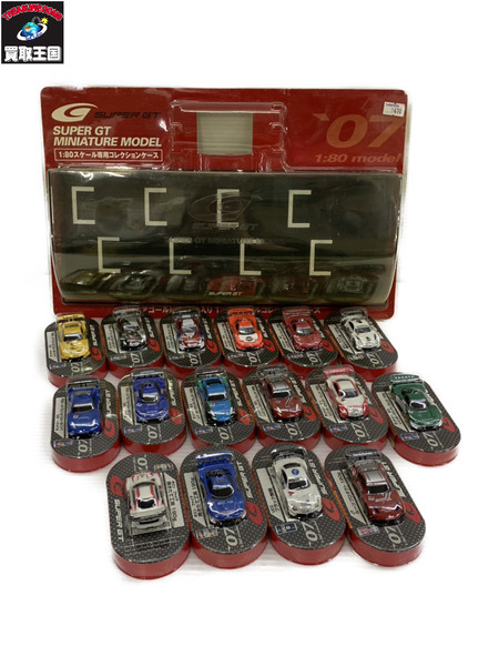 SUPER GT MINIATURE MODEL ミニカー＆コレクションケース[値下]