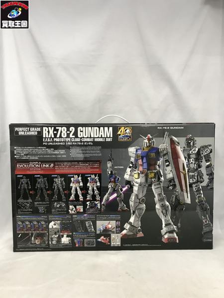 バンダイ PG UNLEASHED 1/60 RX-78-2 ガンダム 機動戦士ガンダム プラモデル モビルスーツ ガンプラ プラモデル  ｜商品番号：2100209541828 - 買取王国ONLINESTORE