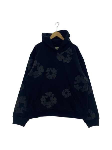 DENIM TEARS 24SS COTTON WREATH HOODIE BLACK フラワーパーカー L  黒黒｜商品番号：2100226201828 - 買取王国ONLINESTORE