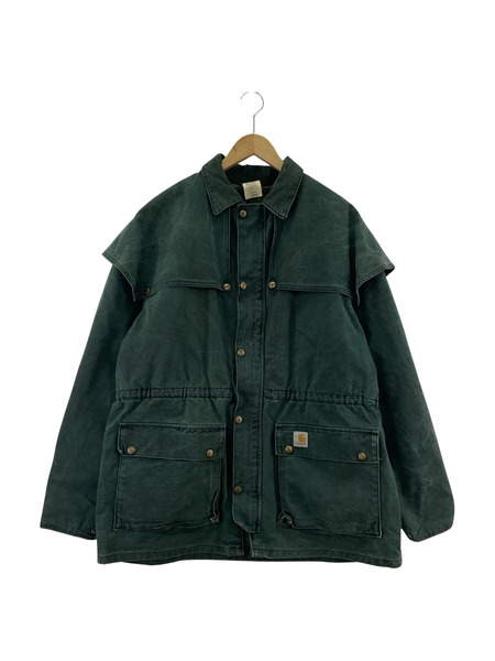 Carhartt　80s~90s アンブレラヨーク ストームシールド ダックジャケット グリーン （L）