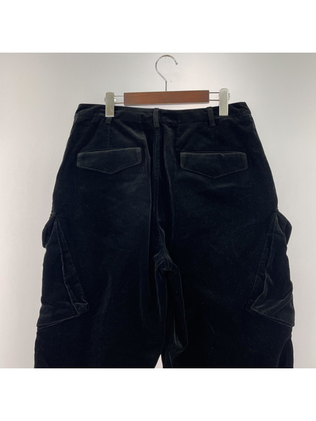 blurhms 23AW Velvet Combat Trousers (2)