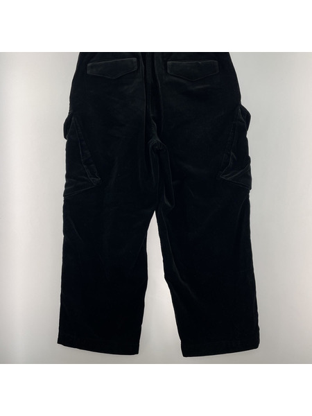 blurhms 23AW Velvet Combat Trousers (2)