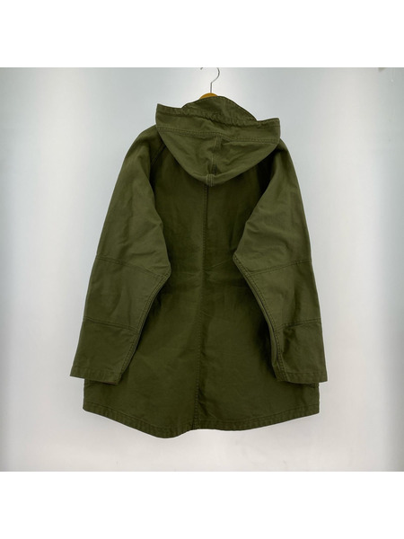 ミリタリージャケット GRIP SWANY ファイヤーマンパーカ カーキ (XL)