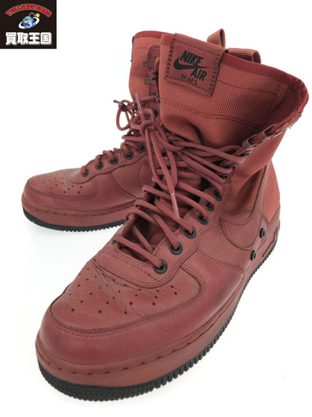 NIKE WMNS SF AIR FORCE 1 HIGH CEDAR 27.0cm[値下]