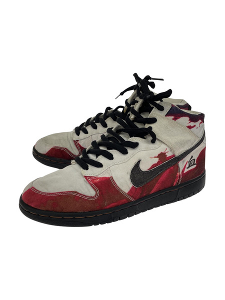 NIKE SB 05年製 DUNK HIGH PRO SB MELVINS 血 28.5cm 305050-103[値下]