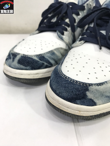 NIKE/Air Jordan 1 Low Washed Denim/28cm/ナイキ/スニーカー