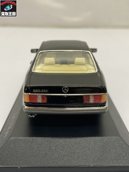 ミニチャンプス Mercedes-Benz 560 SEC ブラック  1/43