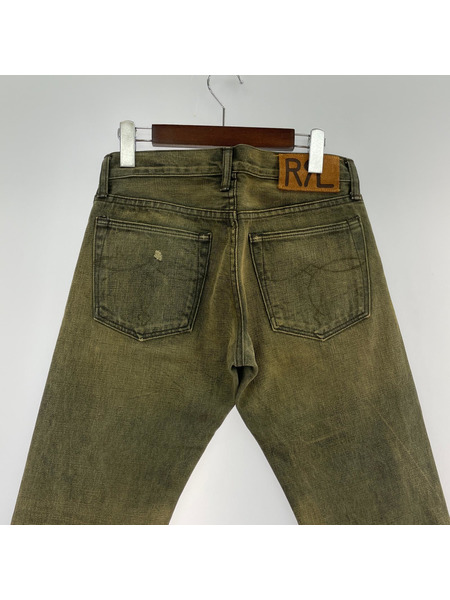 RRL デニム・ジーンズ SLIM FIT セルビッチ ボタンフライ